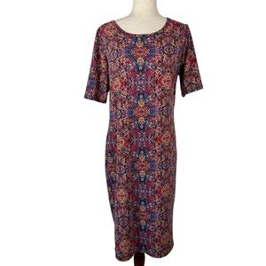 LuLaRoe Multicolor Geometric Dress